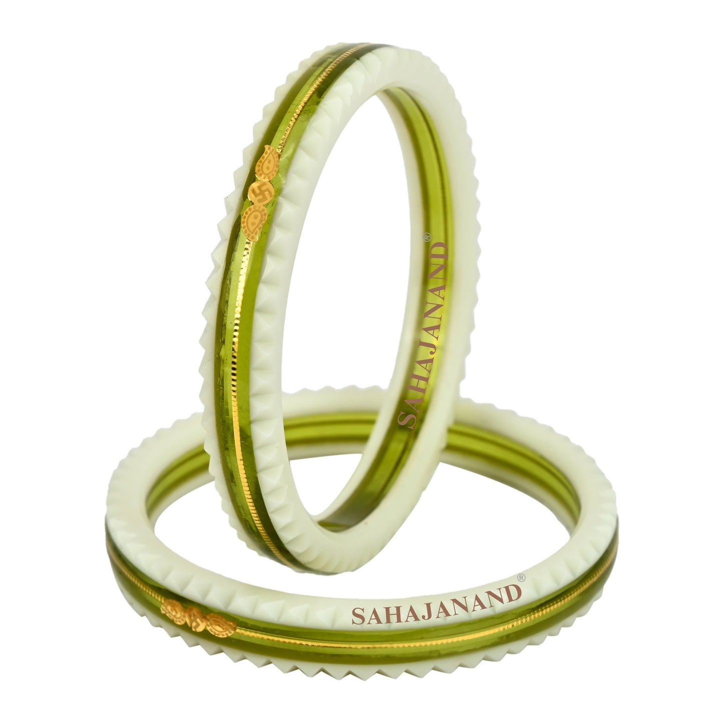 HINNA – "RADIANT CHARM BANGLES" 916 22k Gold Pola Bangles