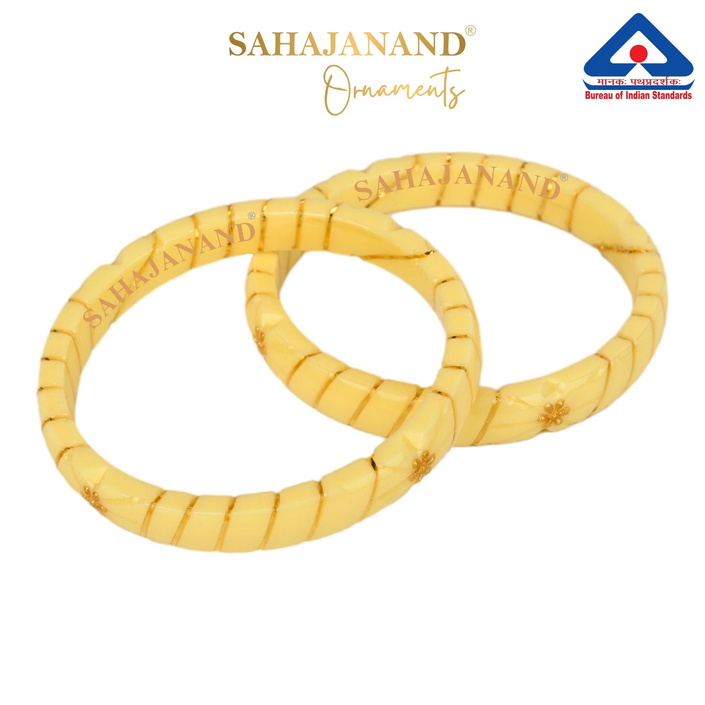 "Shwet Ivory : A Truly Unique 916 Gold Bangle"