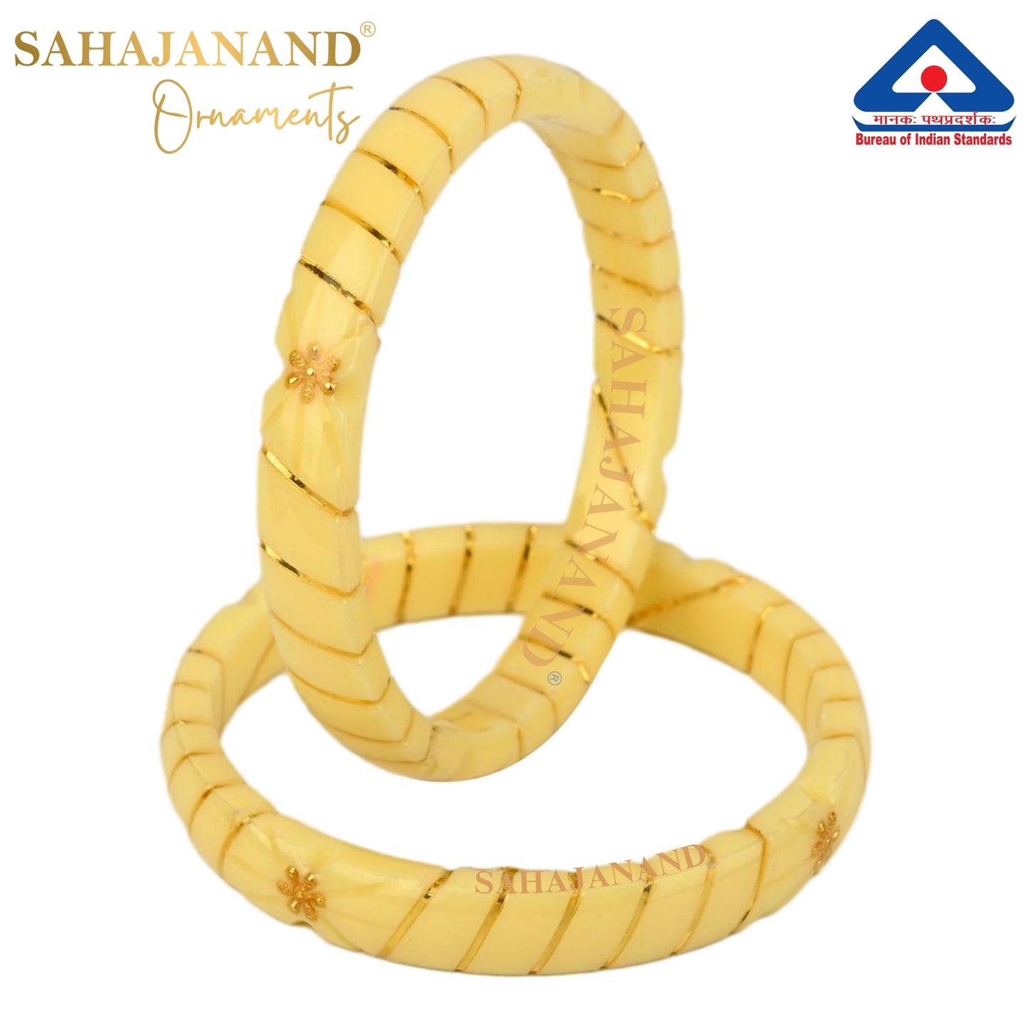 "Shwet Ivory : A Truly Unique 916 Gold Bangle"