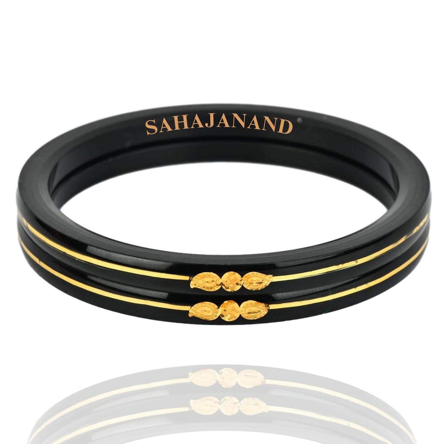 “Black - A Divya Shringar Bangles 916 22k Gold” (2 pis)