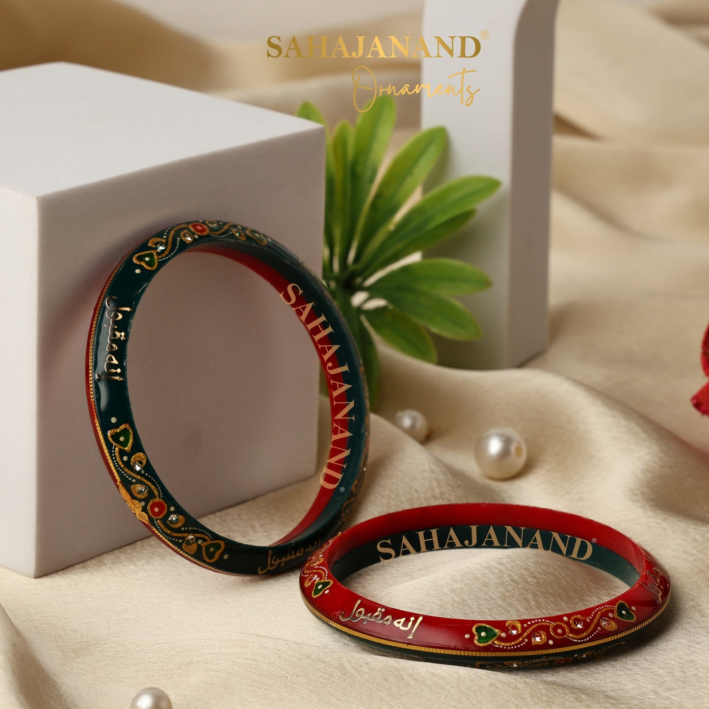 Kabul He - Red - Green Pola 916 22k Gold (Combine Red-Green)