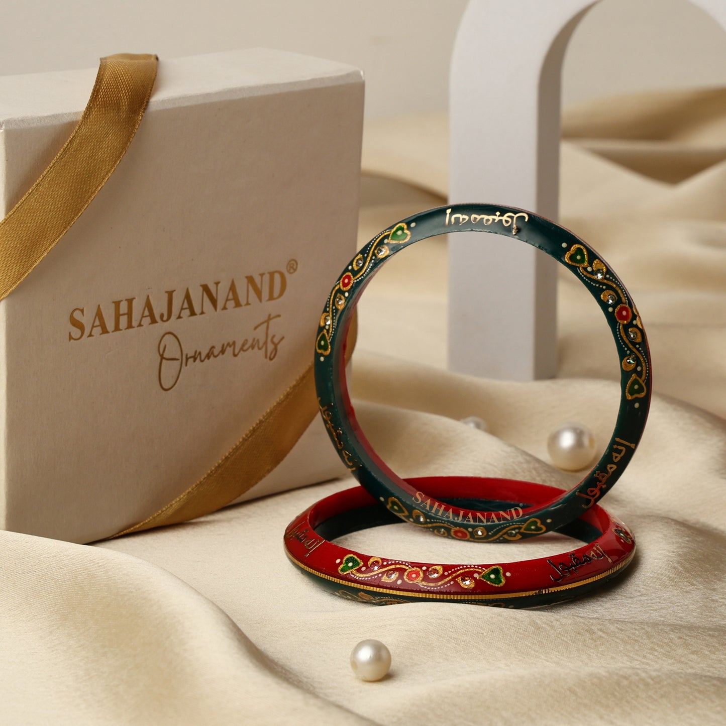 Kabul He - Red - Green Pola 916 22k Gold (Combine Red-Green)