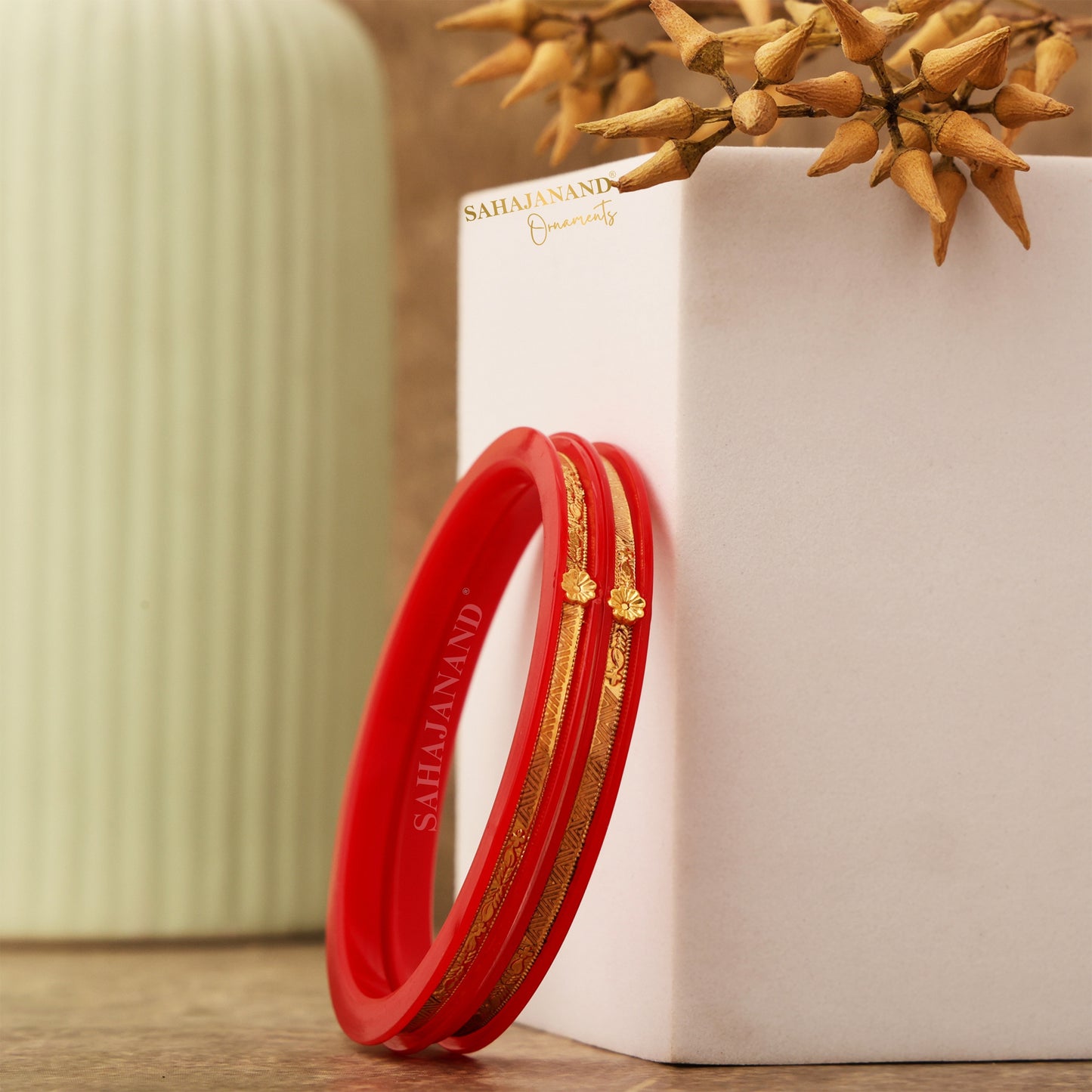 "Shonar Aarambho – A new beginning in an ancient style" 916 22k Gold Bangles (2 pis)