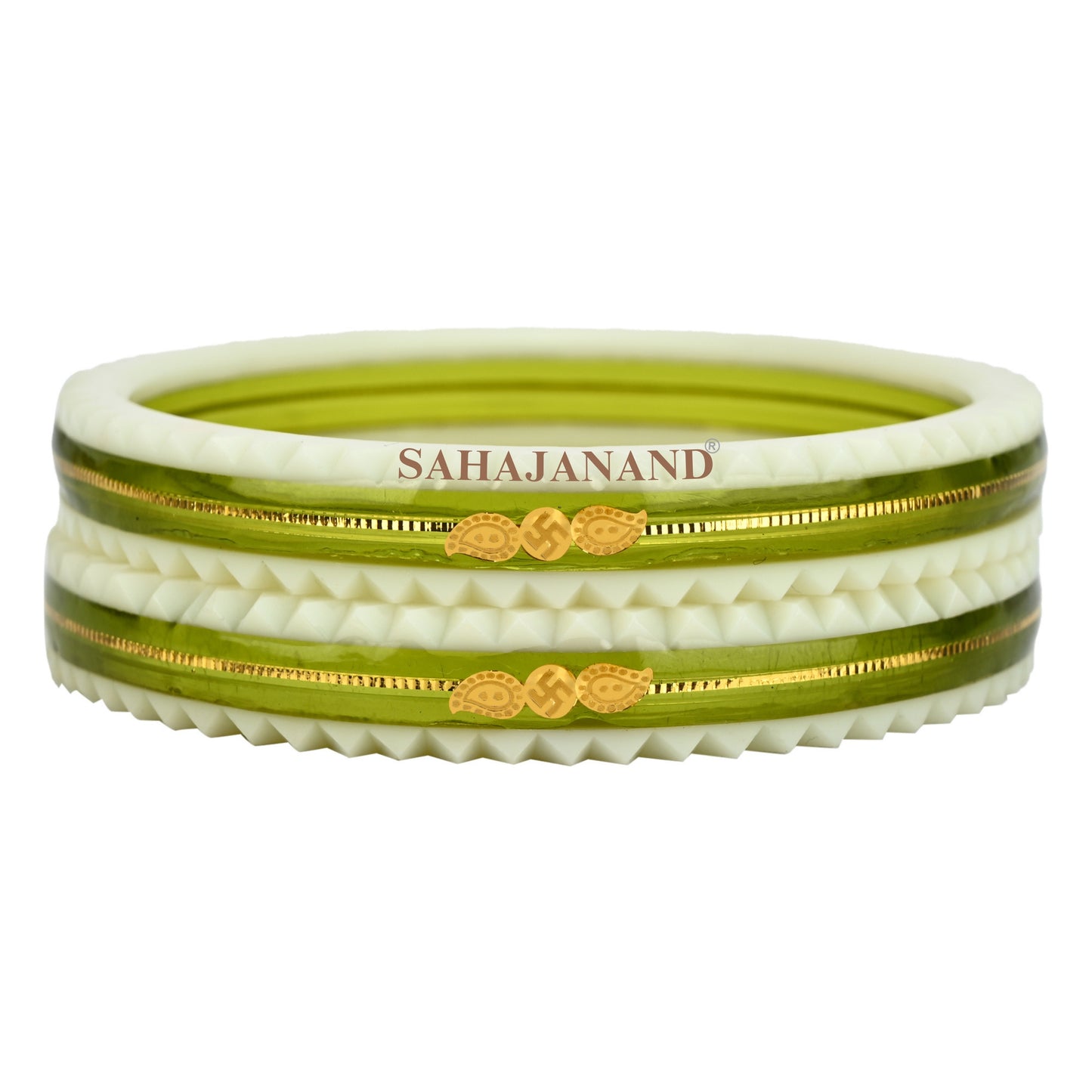 HINNA – "RADIANT CHARM BANGLES" 916 22k Gold Pola Bangles