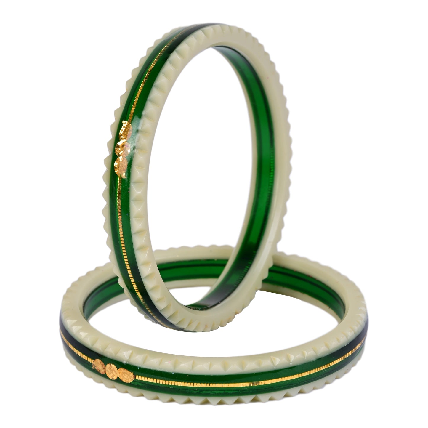 Green – “Crimson Charm Women’s Bangle” 916 22k (2 pis)