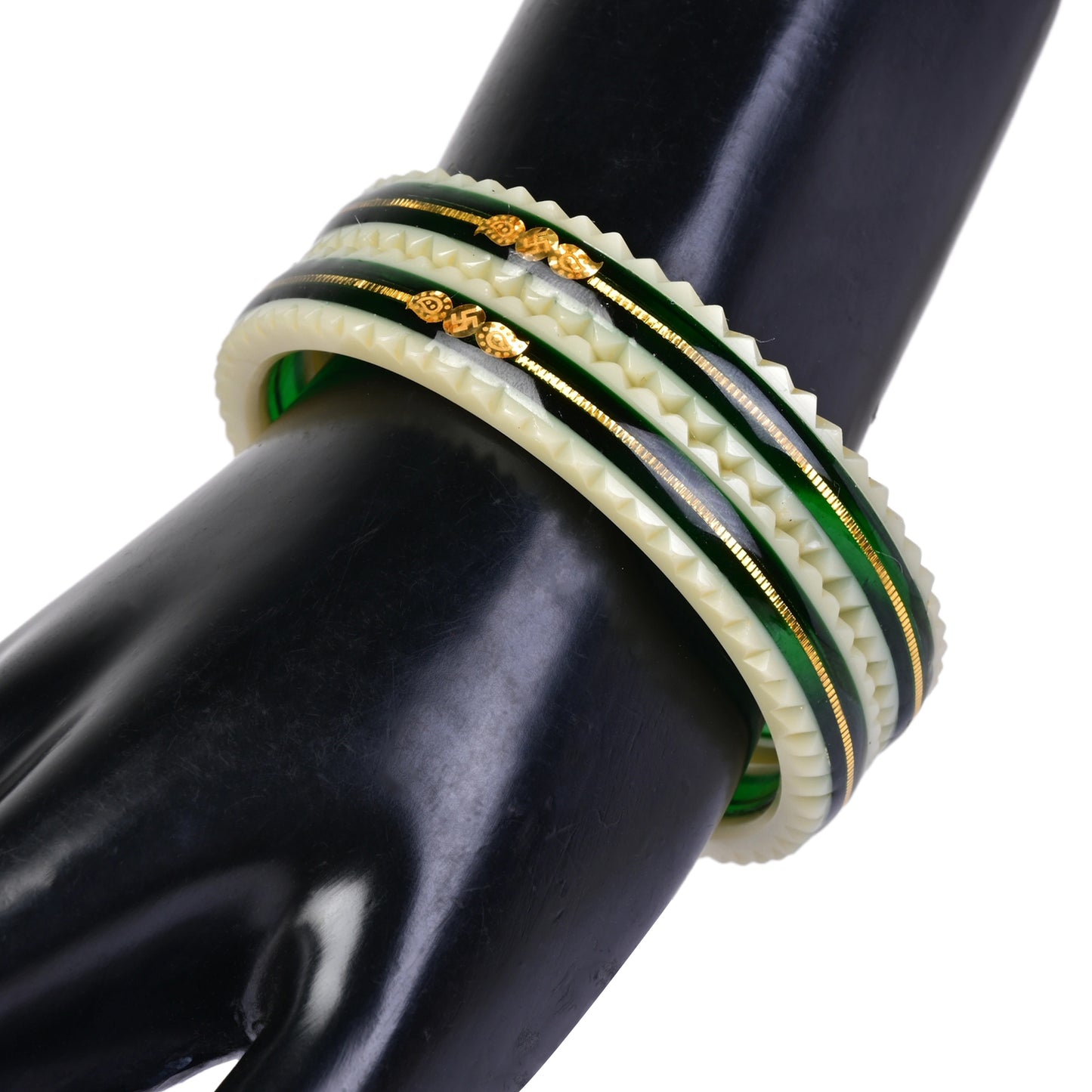 Green – “Crimson Charm Women’s Bangle” 916 22k (2 pis)