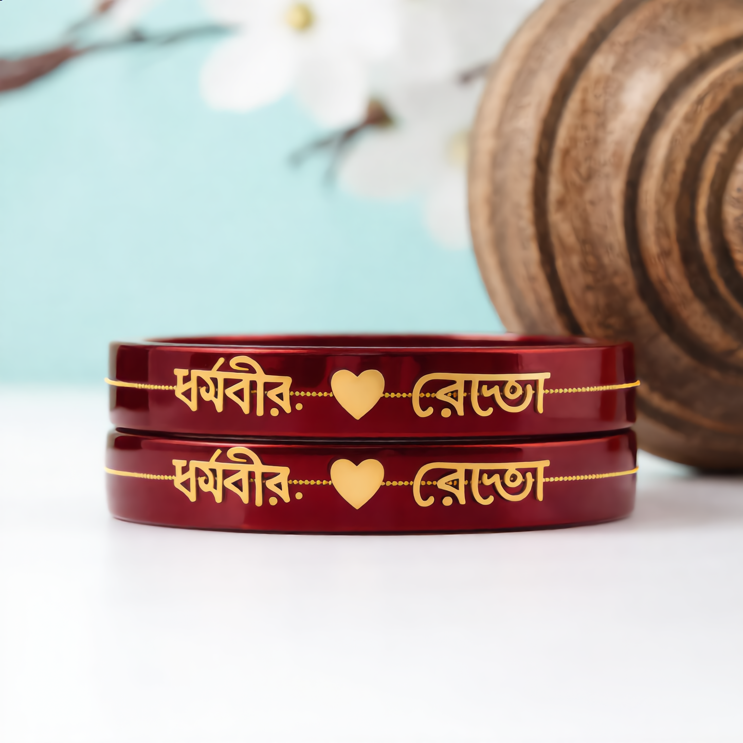 Anmol Bandhan Gold Bangles – Love & Togetherness in World's Language