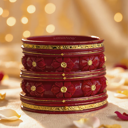 "Ancient Gold Chuda : "Inspired by Royal Heritage"