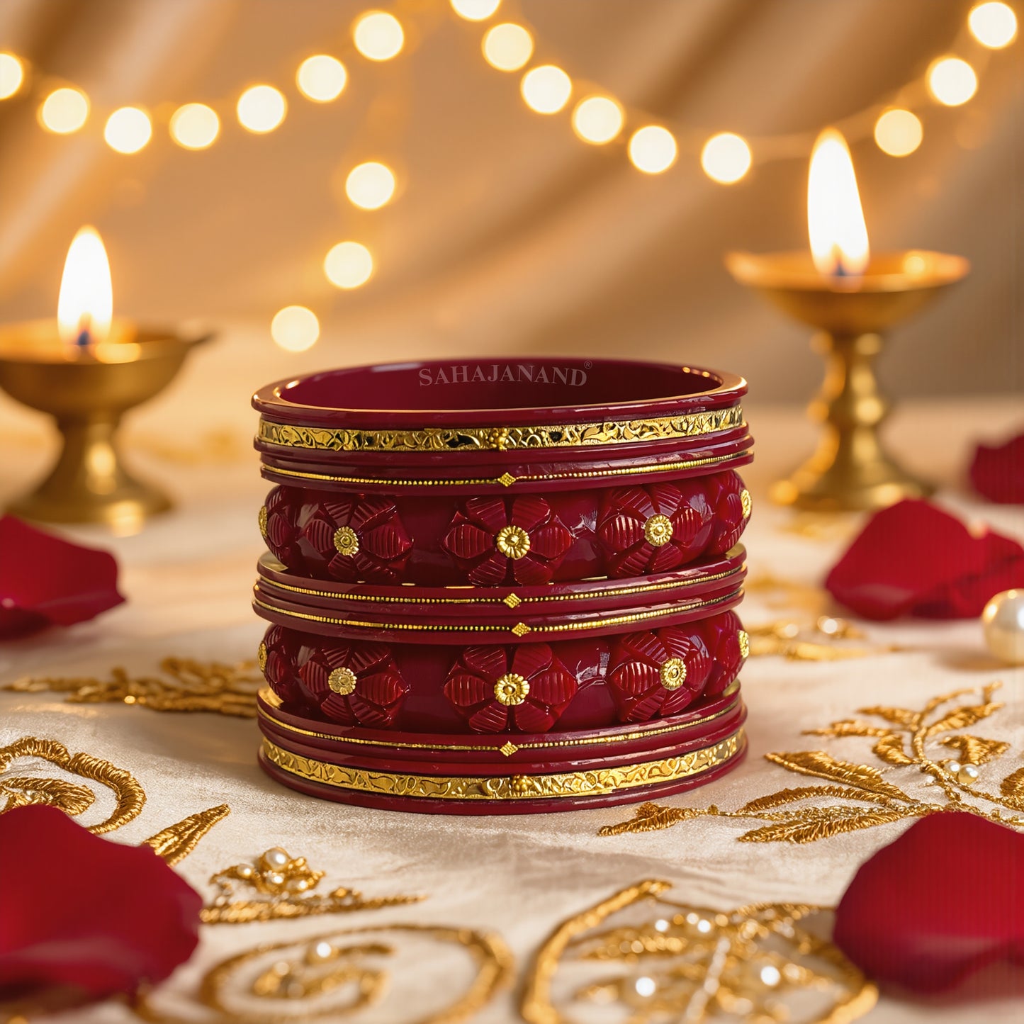 "Ancient Gold Chuda : "Inspired by Royal Heritage"
