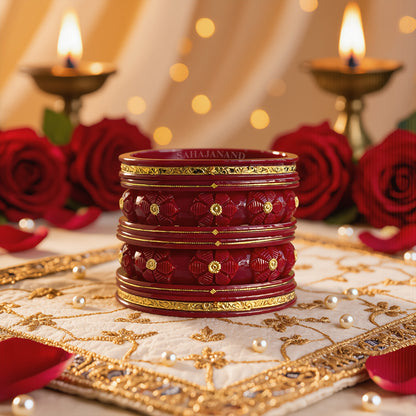 "Ancient Gold Chuda : "Inspired by Royal Heritage"