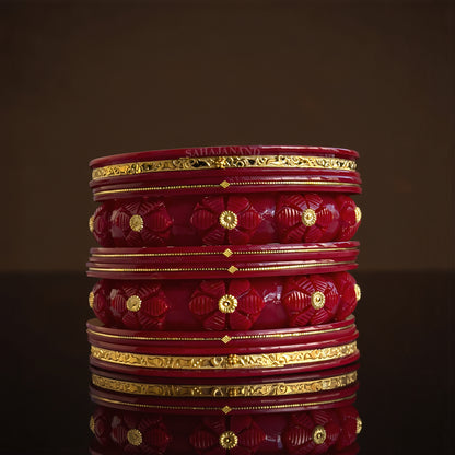 "Ancient Gold Chuda : "Inspired by Royal Heritage"