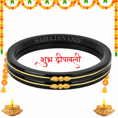 “Black - A Divya Shringar Bangles 916 22k Gold” (2 pis)