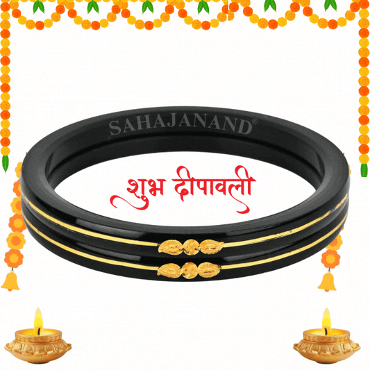 “Black - A Divya Shringar Bangles 916 22k Gold” (2 pis)