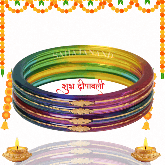 A Colorful Set for Every Occasion!" - 916 22k Hallmark (Multicolour)
