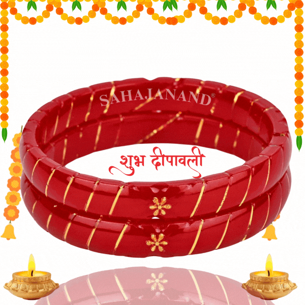 "Red Flower Style : A Truly Unique 916 Gold Bangle"