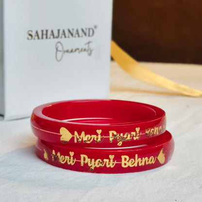 Anmol Bandhan Gold Bangles – Meri Pyari Behna Rakshabandhan Special