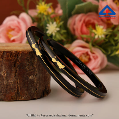 “Black - A Divya Shringar Bangles 916 22k Gold” (2 pis)