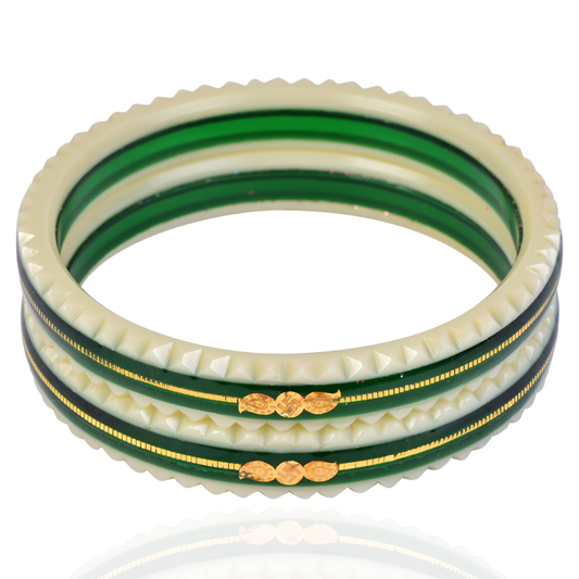 Green – “Crimson Charm Women’s Bangle” 916 22k (2 pis)