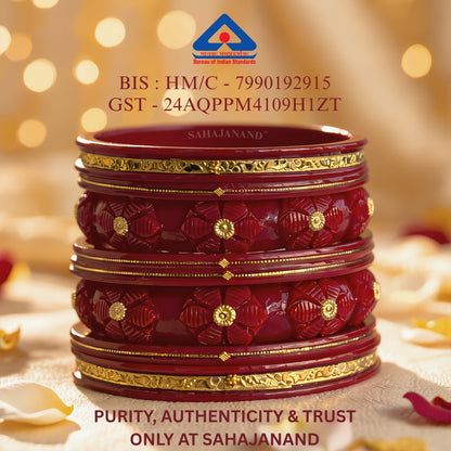 "Ancient Gold Chuda : "Inspired by Royal Heritage"