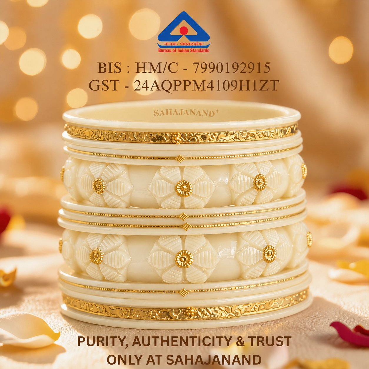 "Ancient Gold Chuda : "Inspired by Royal Heritage"