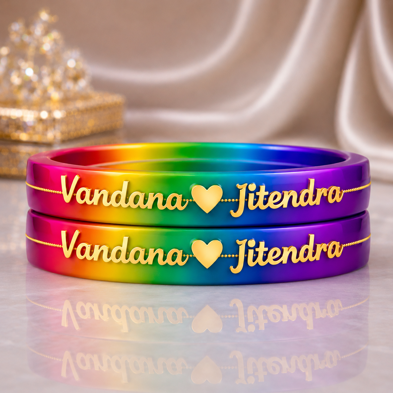 Anmol Bandhan Gold Bangles –  Love & Togetherness crafted in Gold