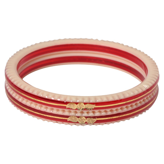 Red – “Crimson Charm Women’s Bangle” (Pack of 1 Pair) (2 pis)