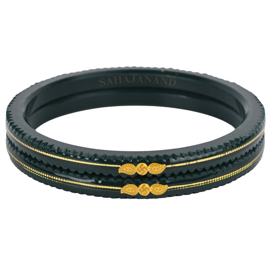 "Divya Shringar Green - A Decent Charm" 916 22k (2 pis)