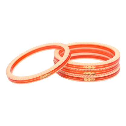 "Sunkissed Citrus: Women's Orange Bangle"